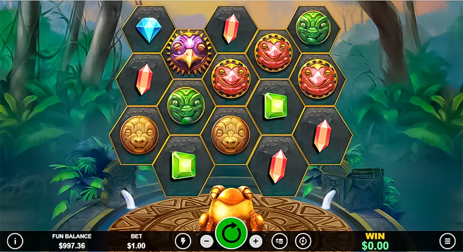 RTG's Frog Fortunes Slot - base game