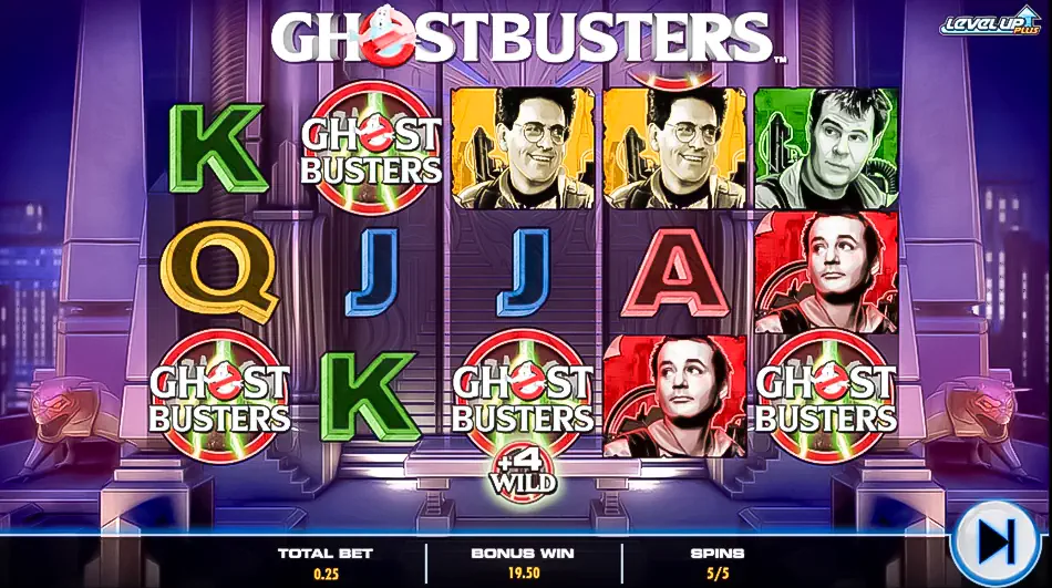 IGT's Ghostbusters Plus Slot features Zuul Free Spins Bonus
